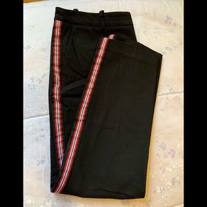 Zara pants with strip on side